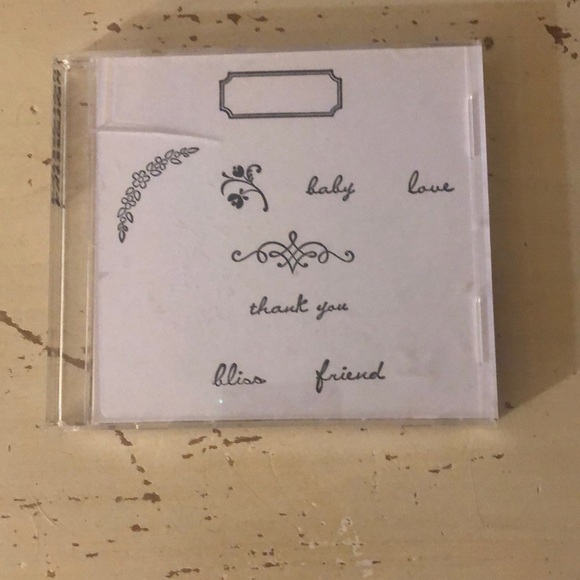 Noteworthy Rubber Stamp Set - Picture 1 of 4